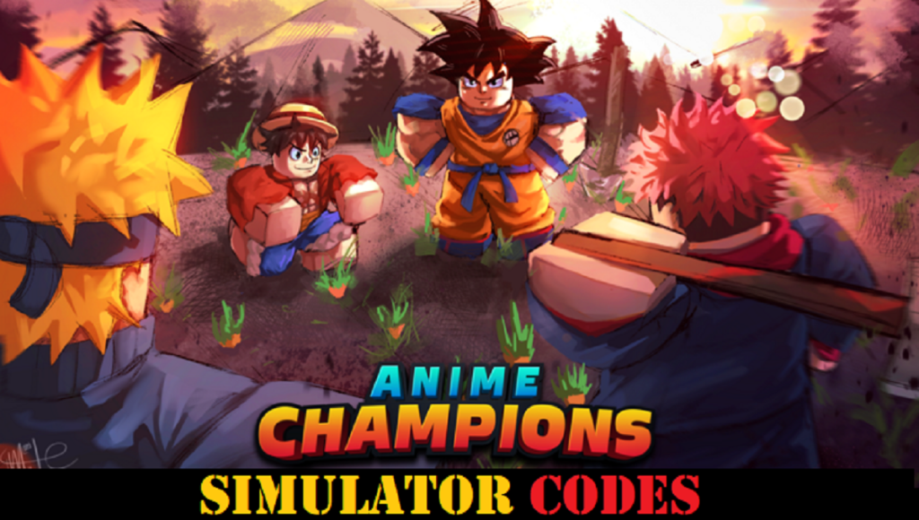 anime champion simulator codes